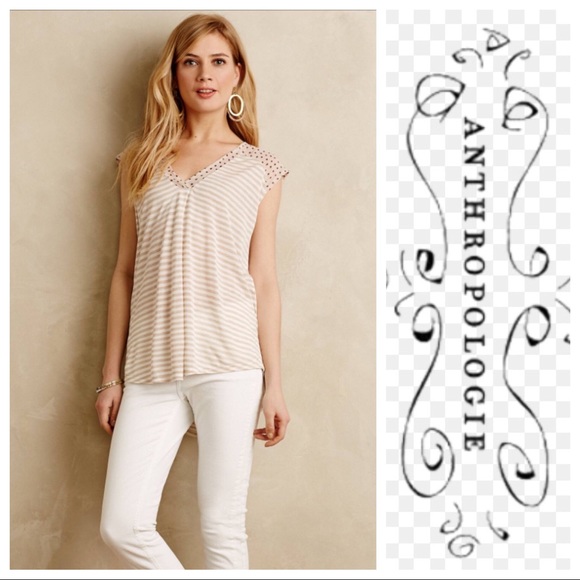 Anthropologie Tops - Little Yellow Button Top